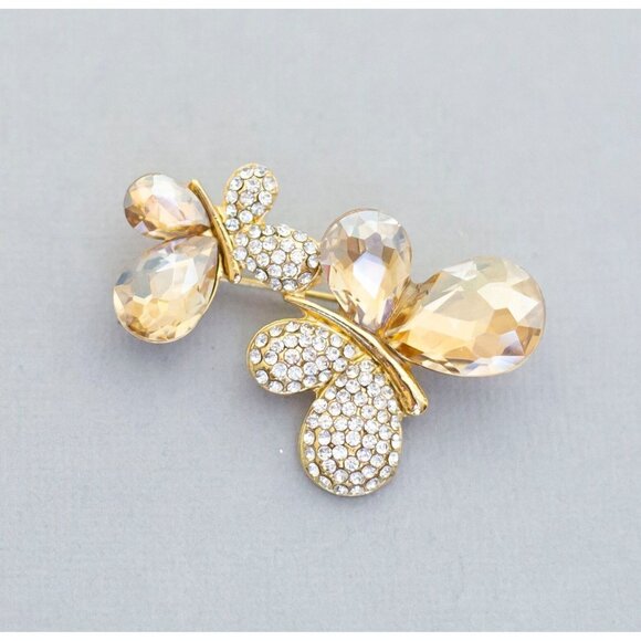 Art deco butterfly vintage brooch (C7) - Picture 1 of 2